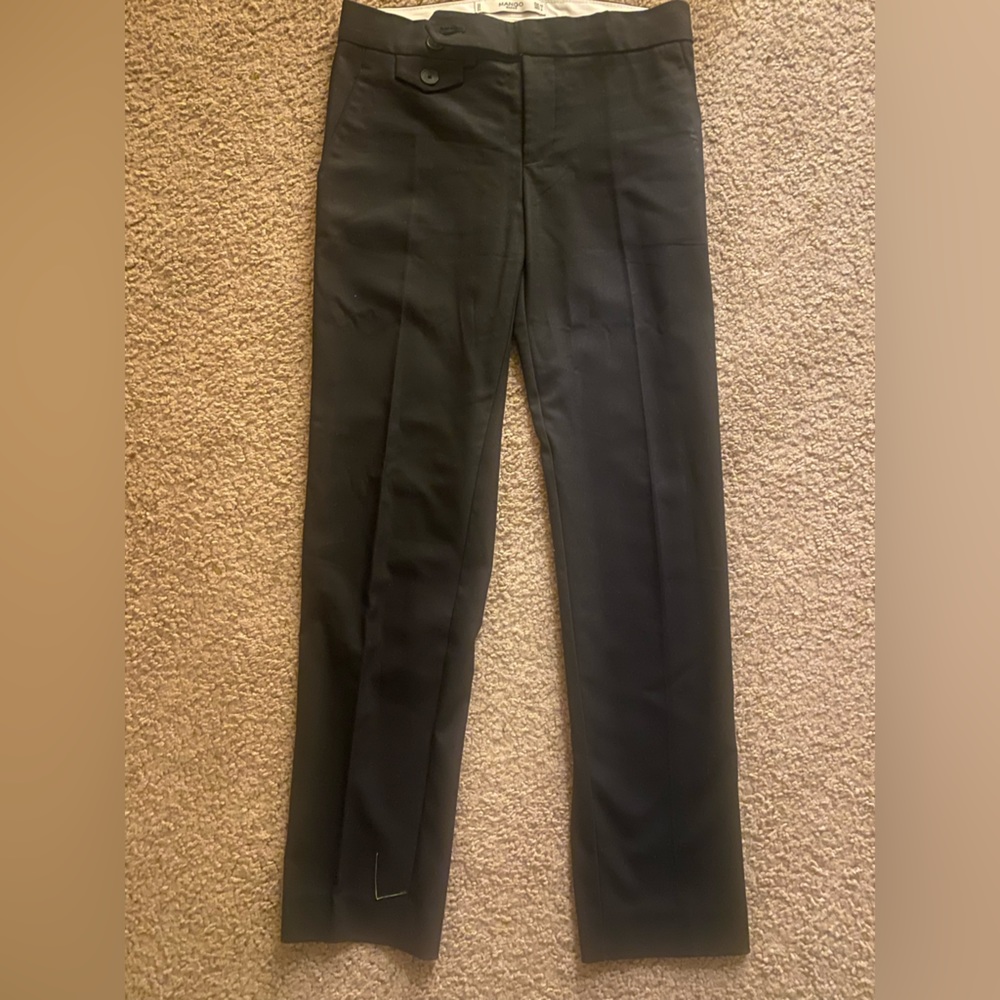 Black Formal Pants Tapered formal wear officewear